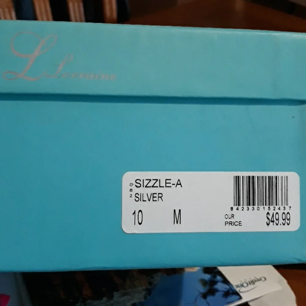 L lorraine Rhyme Stone heels - Picture 5 of 6